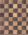 Dollhouse Miniature 1/4" Scale Wallpaper: Parquet Plank Flooring